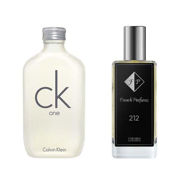 Francouzské parfémy č.212 | Inspirováno Calvin Klein - C.K. One (UNISEX) Inspirace parfémy Krásné parfémy Pařížské Parfémy