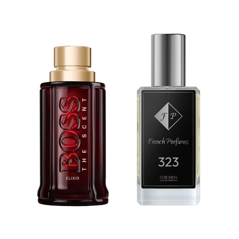 Francouzské parfémy č.323 | Inspirováno Hugo Boss - The Scent Elixir for him Inspirace parfémy Krásné parfémy Pařížské Parfémy