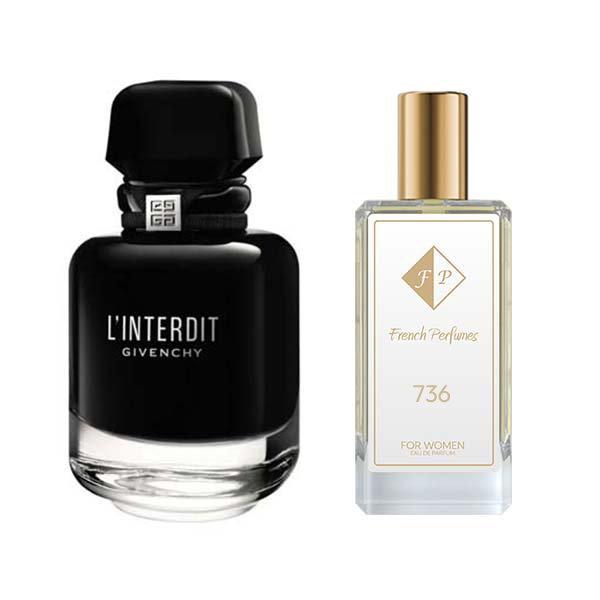 Francouzské parfémy č.736 | Inspirováno Givenchy - l'interdit Edp Intense Inspirace parfémy Krásné parfémy Pařížské Parfémy
