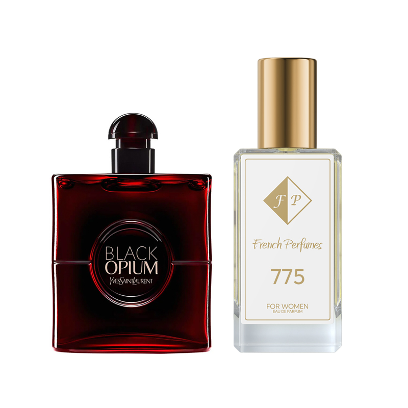 Francouzské parfémy č.775 | Inspirováno YSL - Black Opium Over Red Inspirace parfémy Krásné parfémy Pařížské Parfémy